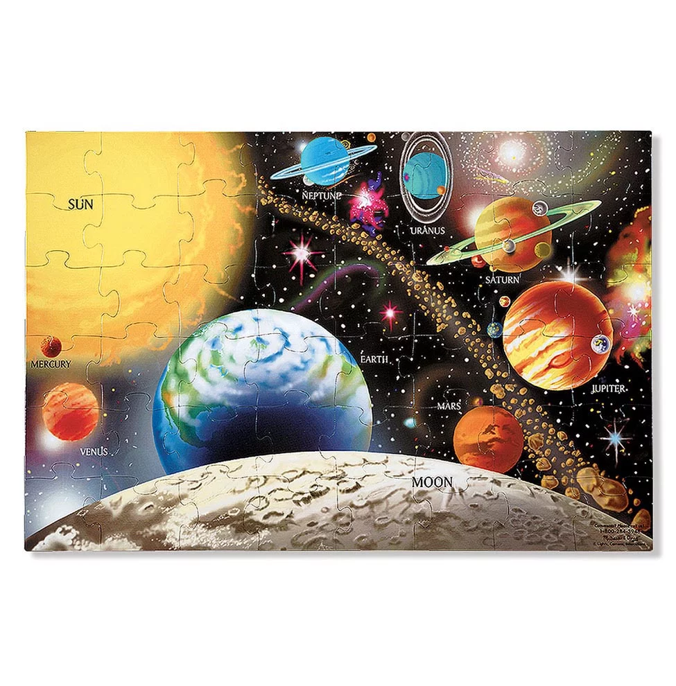 MELISSA & DOUG SOLAR SYSTEM 48 PIECE FLOOR PUZZLE - Image 2