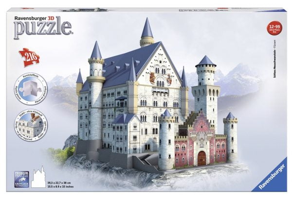 Neuschwanstein Castle 3D 216 Piece