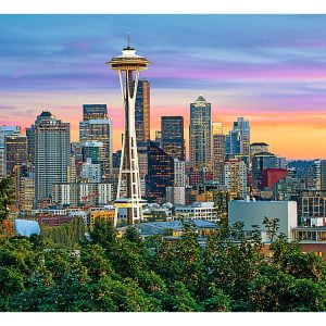 Space Needle Seattle USA 1500 Piece Jigsaw Puzzle