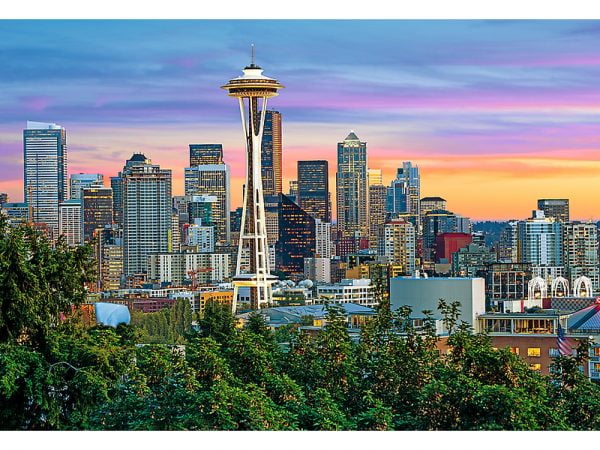 Space Needle Seattle USA 1500 Piece Jigsaw Puzzle