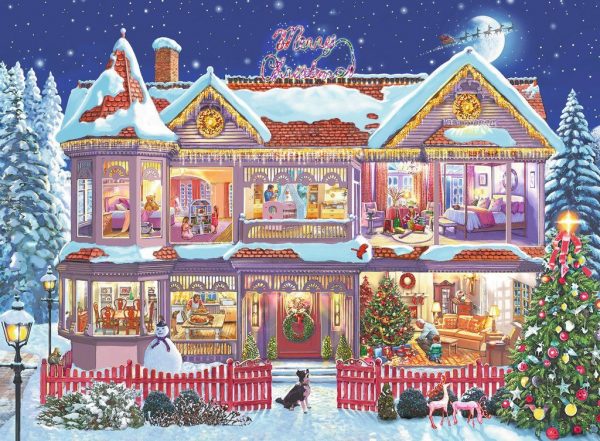 The Christmas House Ravensburger 500 Piece Puzzle