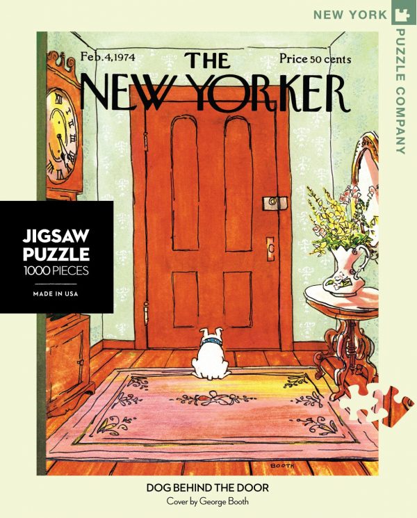 Dog Behind the Door 1000 Piece Puzzle