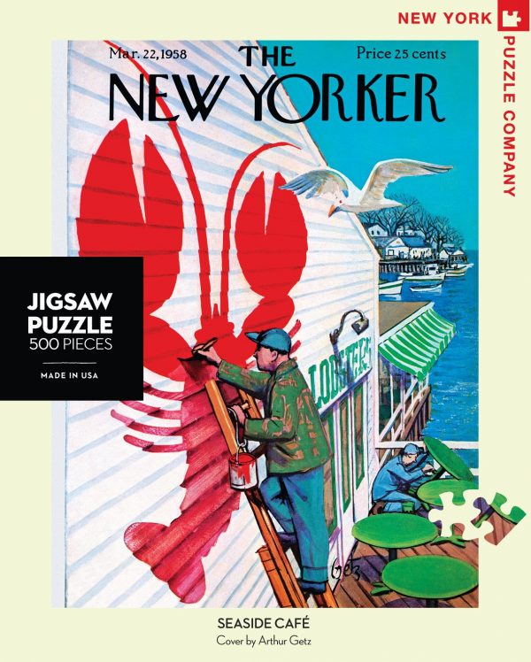 The New Yorker - Seaside Cafe 500 Piece Puzzle