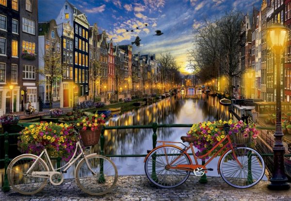 Amsterdam with Love 2000 Piece Puzzle by Educa