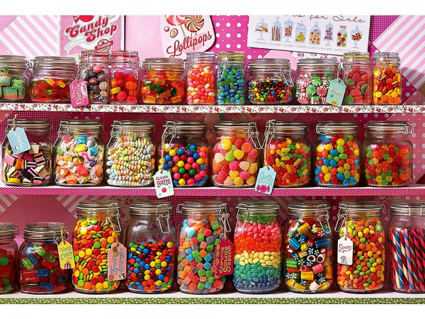 Candy Store 2000 Piece Puzzle by Cobble Hill