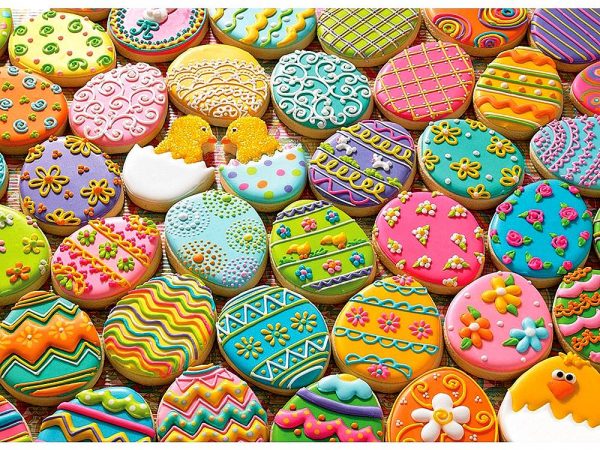 Easter Cookies 350 Piece Family Puzzle - Cobble Hill