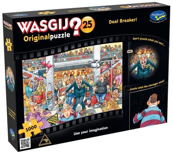 Wasgij Original 25 - Deal Breaker 1000 Piece Jigsaw Puzzle - Holdson
