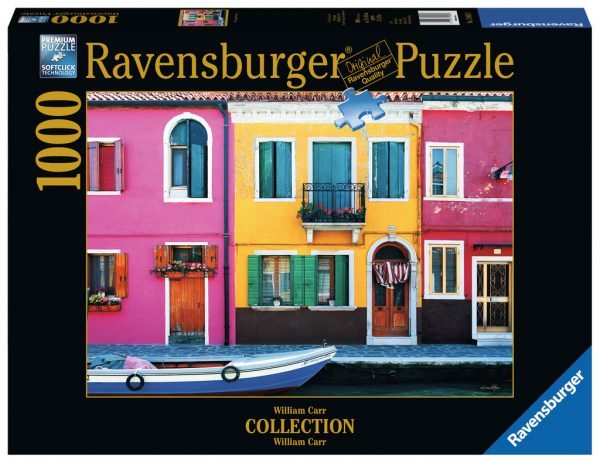 185 Graziella, Burano 1000 Piece Puzzle - Ravensburger
