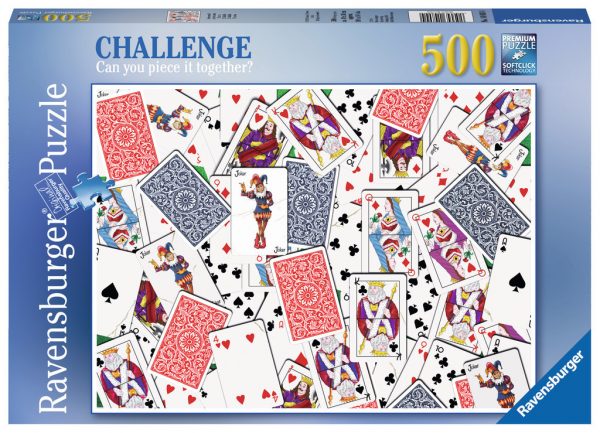 52 Shuffle 500 Piece Puzzle - Ravensburger
