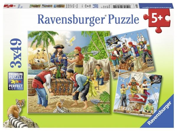 Adventure on the High Sea 3 x 49 Piece Puzzle