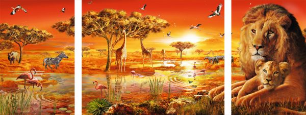 African Majesty 1000 Piece Jigsaw Puzzle - Ravensburger