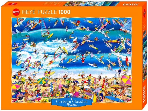 Blachon - Surfing 1000 Piece Heye Puzzle