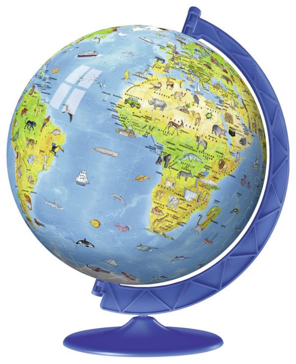 Children's Globe 3D Puzzleball 180 Piece - Ravensburger