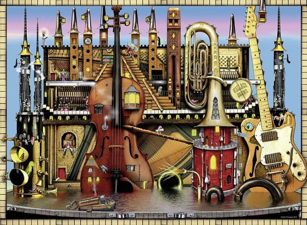 Colin Thompson - The Music Castle 500 Piece Puzzle
