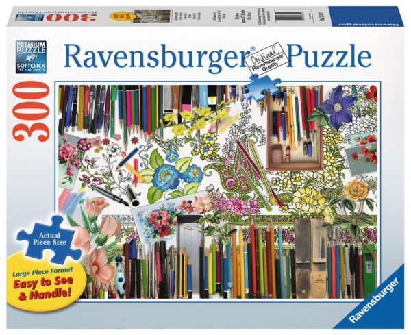 Colour with Me 300 Large Format Puzzle - Ravensburger