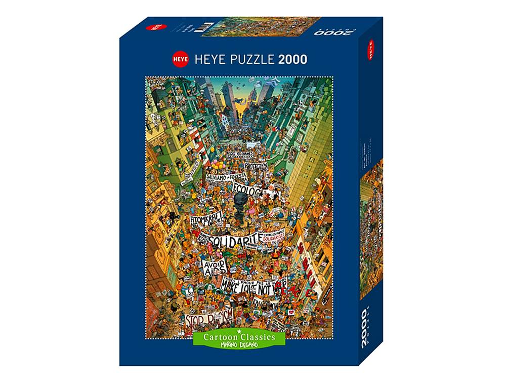 Degano - Protest 2000 Piece Heye Puzzle