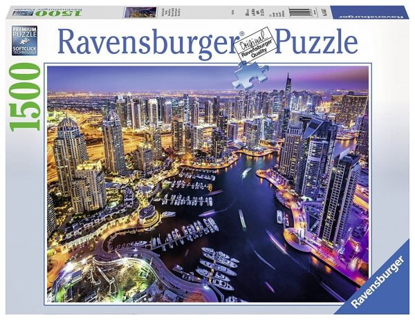 Dubai on the Persian Gulf 1500 Piece Puzzle - Ravensburger