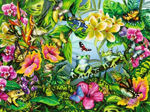 Find the Frogs 1500 Piece Puzzle - Ravensburger