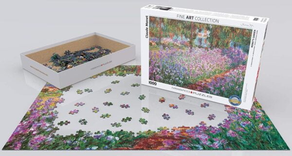 Monet, Monet's Garden 1000 Piece puzzle - Eurographics