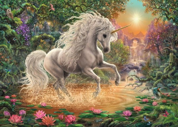 Mystical Unicorn 1000 Piece Puzzle - Ravensburger