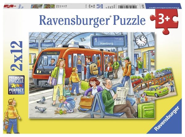 Please Get In 2 x 12 Piece Ravensburger Puzzle