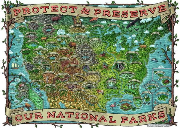 Protect and Preserve 1000 Piece Puzzle - Ravensburger