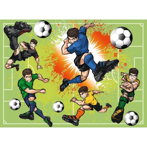 Soccer Fever 100 Piece Ravensburger Puzzle
