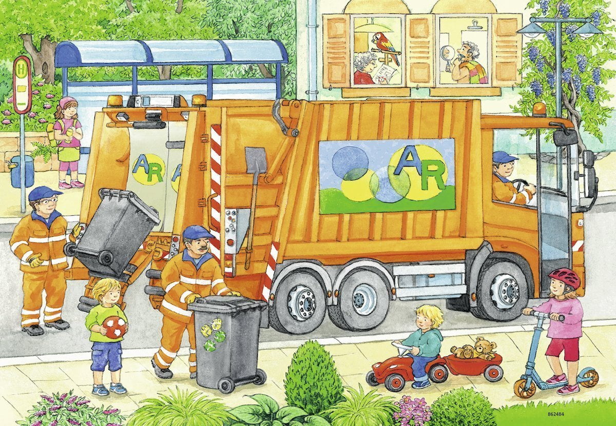 Мусоровоз сказка. Мусоровоз. Пазлы мусоровоз. Пазлы мусорная машина. Мусоровоз тема для детей.