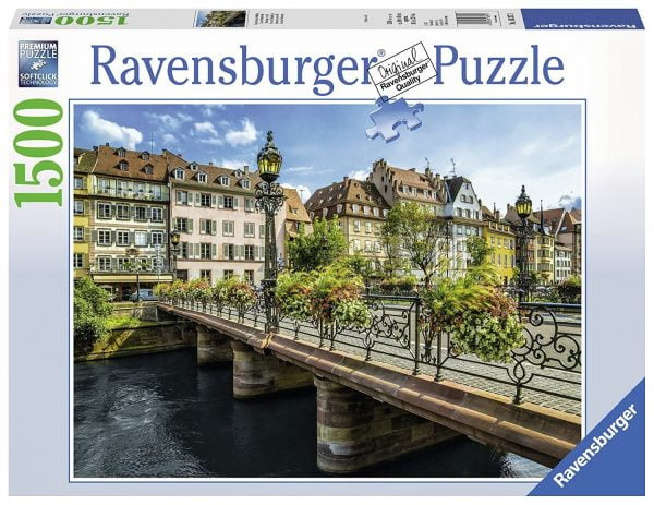 Summery Strasbourg 1500 Piece Puzzle - Ravensburger
