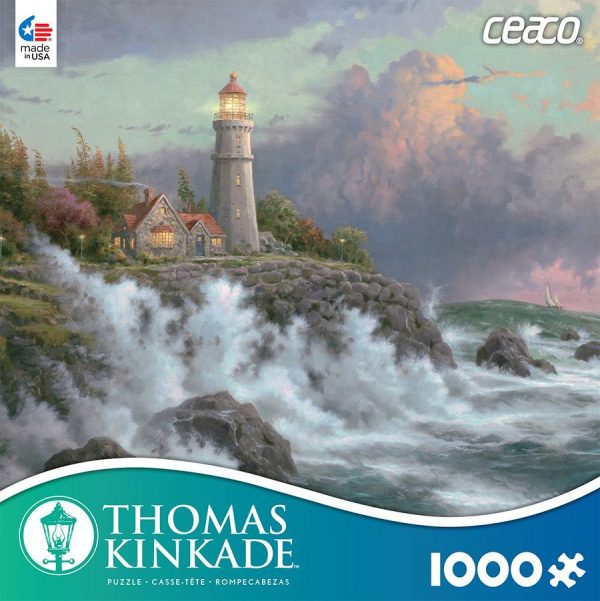 Thomas Kinkade Conquering the Storms 1000 Piece Puzzle