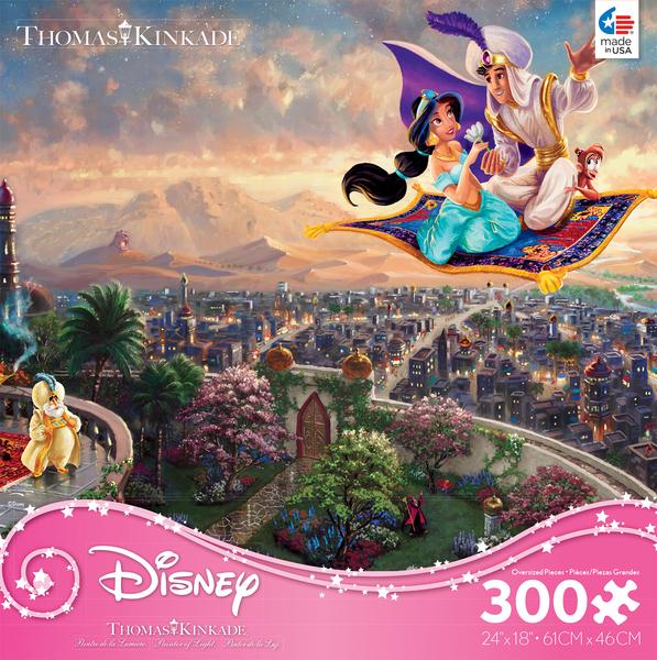 Thomas Kinkade Disney - Aladdin - 300 Large Piece Puzzle