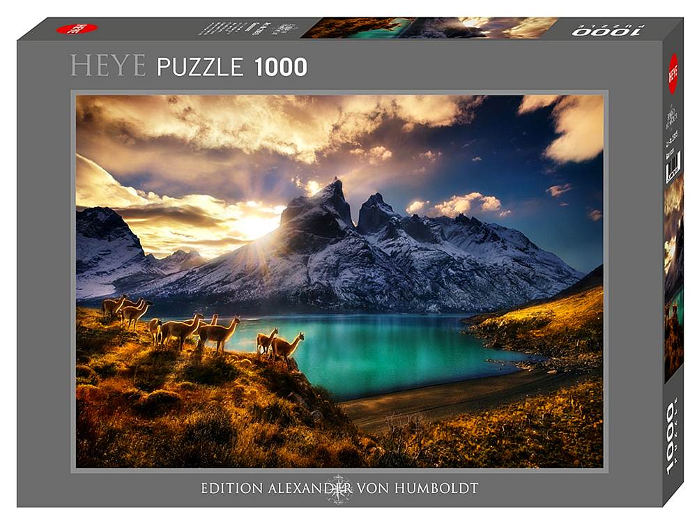 Von Humboldt - Guanacos 1000 Piece Heye Puzzle