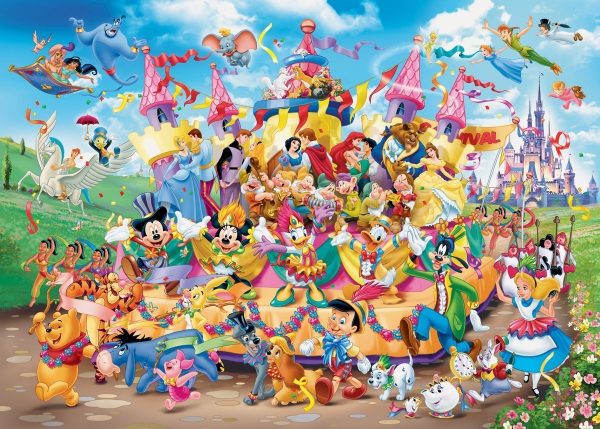 Disney Carnival Characters 1000 Piece Jigsaw Puzzle - Ravensburger