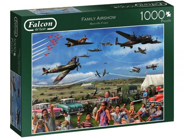 Family Airshow 1000 Piece Jigsaw Puzzle