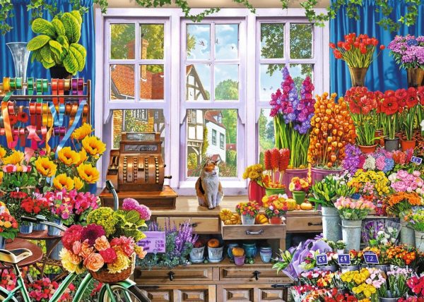 Flora's Flower Shoppe 1000 Piece Jigsaw Puzzle