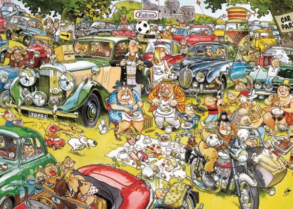 Graham Thompson - Picnic in the Park 1000 Piece Jigsaw Puzzle