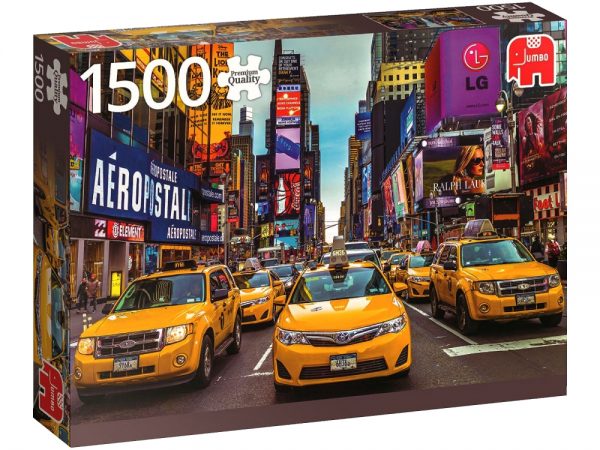 New York Taxi 1500 Piece Puzzle by Jumbo