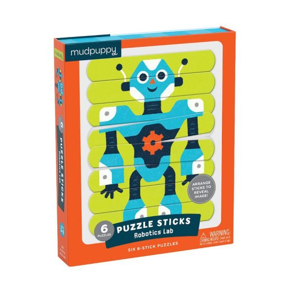 Puzzle Sticks - Robotics Lab - Mudpuppy