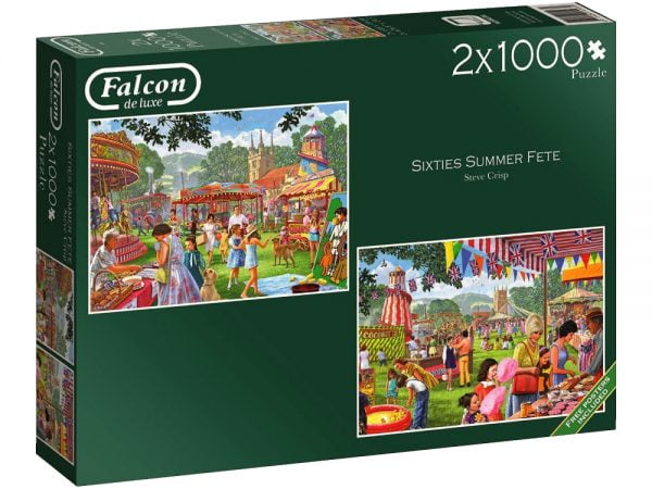 Sixties Summer Fete 2 x 1000 Piece Puzzle