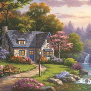 Stonybrook Falls Cottage 2000 Piece Jigsaw Puzzle - Anatolian