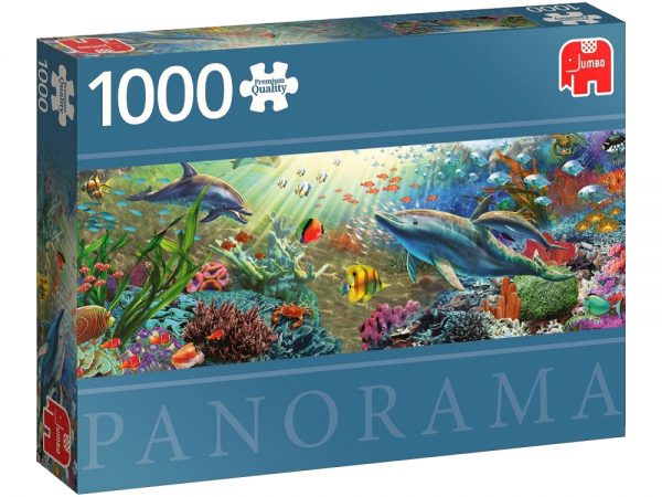 Water paradise 1000 Piece Panoramic Jigsaw Puzzle