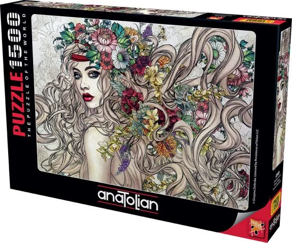 Flower Power 1500 Piece Anatolian Jigsaw Puzzle