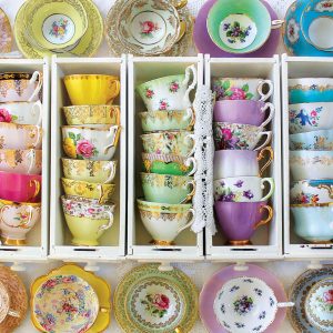 Colourful Tea cups 1000 Piece - Eurographics