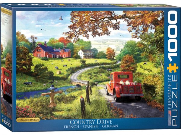 DOMINIC DAVISON - COUNTRY DRIVE 1000 PIECE PUZZLE - Image 2