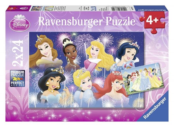 Disney - The Princesses Gathering 2 x 24 Piece Puzzle