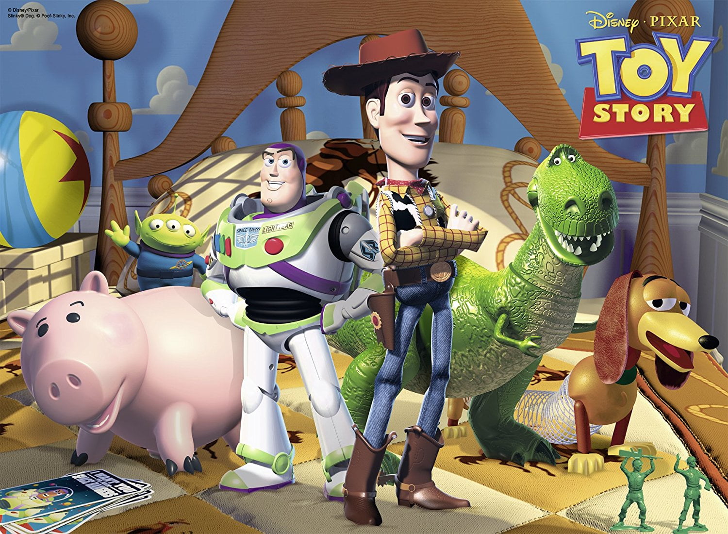 wooden toy story puzzle