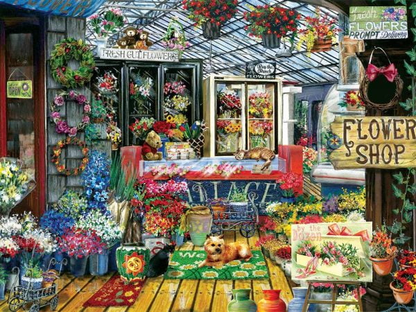 FLOWERS JIGSAW PUZZLES AT PUZZLE PALACE AUSTRALIA