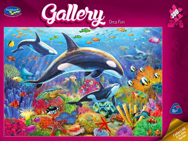 Gallery 4 - Orca Fun 300 XL Piece Holdson Jigsaw Puzzle