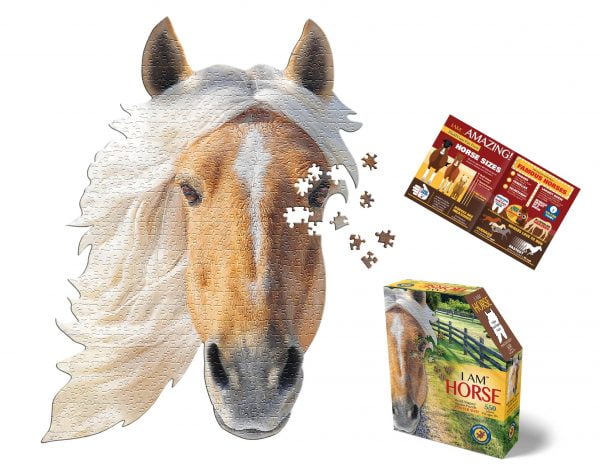 I am Horse 50 Piece Shaped Jigsaw Puzzle - Madd Capp