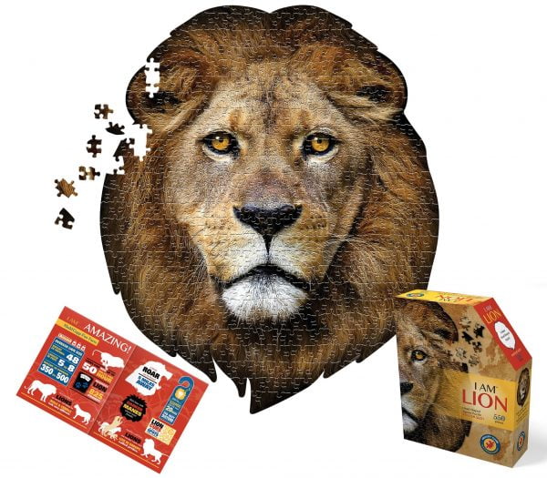 I am Lion 550 Piece Shaped Puzzle - Madd Capp